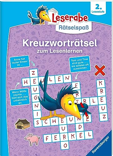 Beispielbild fr Ravensburger Leserabe Rtselspa - Kreuzwortrtsel zum Lesenlernen - 2. Lesestufe -Language: german zum Verkauf von GreatBookPrices