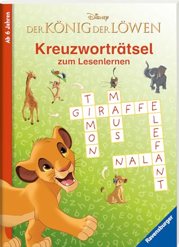 Stock image for Disney Der Knig der Lwen: Kreuzwortrtsel zum Lesenlernen -Language: german for sale by GreatBookPrices