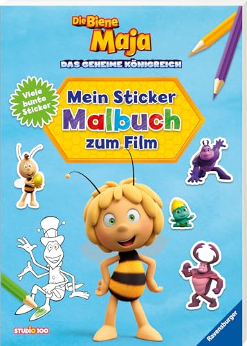 Beispielbild fr Die Biene Maja: Mein Sticker-Malbuch zum Film zum Verkauf von Blackwell's
