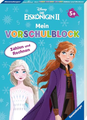 Beispielbild fr Disney Die Eisknigin 2 Mein Vorschulblock Zhlen und Rechnen - Konzentration, Erstes Rechnen, Rtseln fr Kinder ab 5 Jahren - Spielerisches Lernen fr Anna und Elsa - Fans ab Vorschule zum Verkauf von medimops