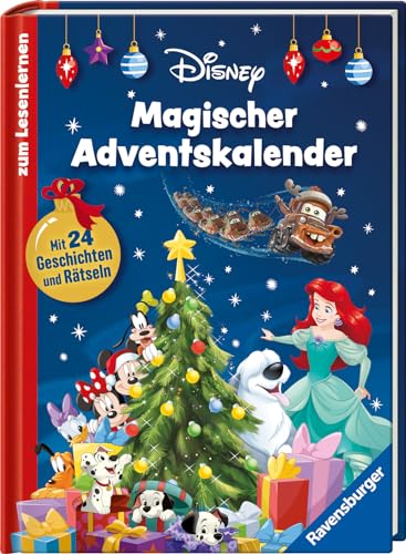 Beispielbild fr Disney: Magischer Adventskalender zum Lesenlernen: Mit 24 Geschichten und Rtseln zum Verkauf von medimops