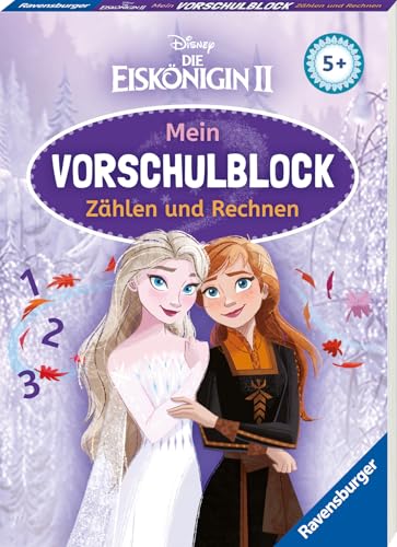 Beispielbild fr Disney Die Eisknigin 2 Mein Vorschulblock Zhlen und Rechnen - Konzentration, Erstes Rechnen, Rtseln fr Kinder ab 5 Jahren - Spielerisches Lernen fr Anna und Elsa-Fans ab Vorschule zum Verkauf von Blackwell's