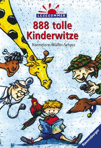 Imagen de archivo de 888 tolle Kinderwitze (Ravensburger Taschenbücher) Müller-Scherz, Hannelore a la venta por tomsshop.eu