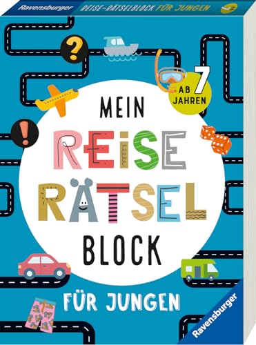 Stock image for Mein Reise-Rtselblock fr Jungen for sale by medimops