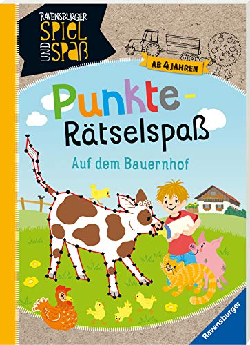 Stock image for Punkte-Rtselspa: Auf dem Bauernhof (Ravensburger Spiel und Spa) for sale by medimops