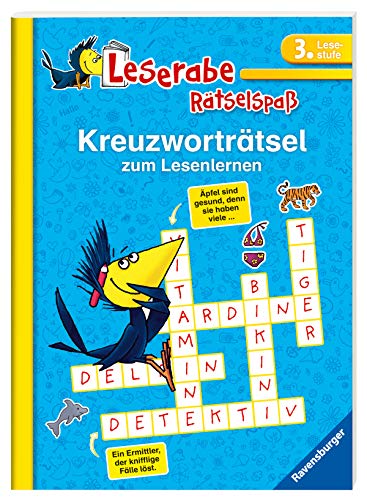 Stock image for Kreuzwortrtsel zum Lesenlernen (3. Lesestufe) (Leserabe - Rtselspa) for sale by medimops