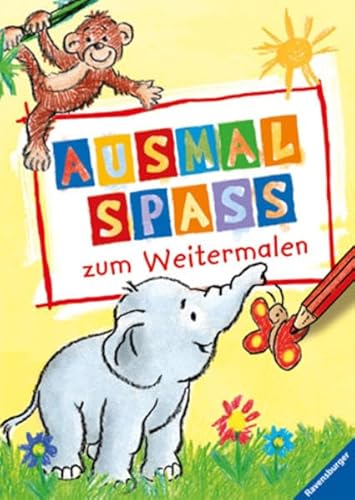 Beispielbild fr Ausmalspa zum Weitermalen zum Verkauf von medimops