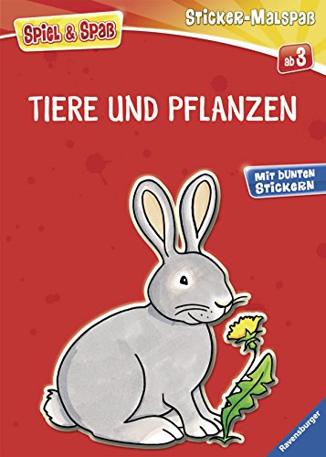 Beispielbild fr Mein Ravensburger Sticker-Malspa: Tiere und Pflanzen zum Verkauf von Buchpark