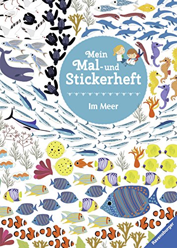 Beispielbild fr Mein Mal- und Stickerheft: Im Meer zum Verkauf von Buchmarie