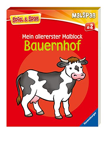 Mein allererster Malblock: Bauernhof (Spiel & Spaß - Malspaß)