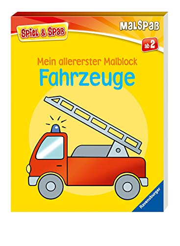 Mein allererster Malblock: Fahrzeuge - Simone Pahl