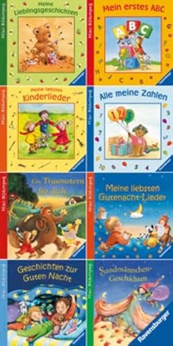 9783473680184: Ravensburger Mini-Bilderspa - Geschichten Nr. 2 (8er-Set): Ein Traumstern fr dich / Gutenacht-Lieder / Gutenacht-Geschichten / ... / Mein erstes ABC / Lieblingsgeschichten