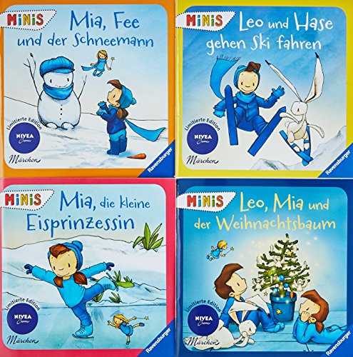 Beispielbild fr Verkaufs-Kassette "Ravensburger Minis 103 - Ein zauberhafter Winter mit Mia und Leo": Leo und Hase gehen Ski fahren / Mia, die kleine Eisprinzessin / . und der Schneemann. 4 Titel  10 Exemplare zum Verkauf von medimops