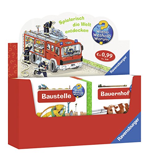 Beispielbild fr 5 Ravensburger Minis: 1) Baustelle. Wieso, weshalb, warum? Mit Illustrationen von Wolfgang Metzger. 2) Piggeldy und Frederick. Was ist Streit? Erzhlt von Elke Loewe, gezeichnet von Dieter Loewe. 3) Leo und Hase gehen Ski fahren. Eine Geschichte von Udo Weigelt, mit Bildern von Jolle Tourlonias. 4) Minutengeschichten von Fahrzeugen. Geschichten von Manfred Mai mit Bildern von Kerstin M. Schuld. 5) Der kleine Hase Hoppla. Eine Geschichte von Susan Niessen. Mit Bildern von Steffi Whner. zum Verkauf von Buch-Galerie Silvia Umla