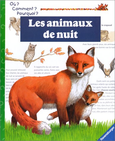 Beispielbild fr LES ANIMAUX DE NUIT zum Verkauf von Ammareal