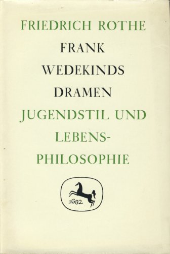 Beispielbild für Frank Wedekinds Dramen zum Verkauf von Better World Books