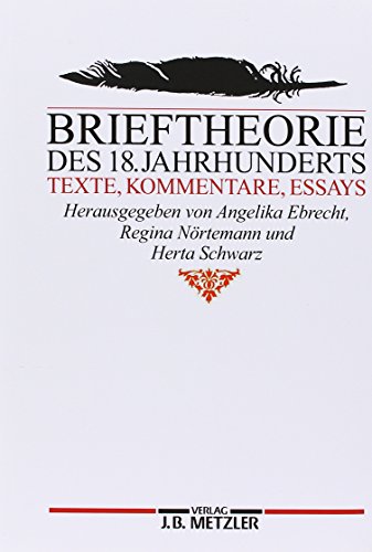 Beispielbild fr Brieftheorie des 18. Jahrhunderts Texte, Kommentare, Essays zum Verkauf von antiquariat rotschildt, Per Jendryschik