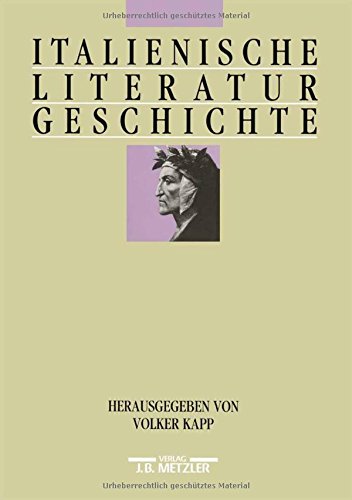 Beispielbild fr Italienische Literaturgeschichte. zum Verkauf von Bernhard Kiewel Rare Books