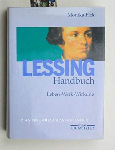 9783476016850: Lessing-Handbuch. Leben. Werk. Wirkung (Livre en allemand)