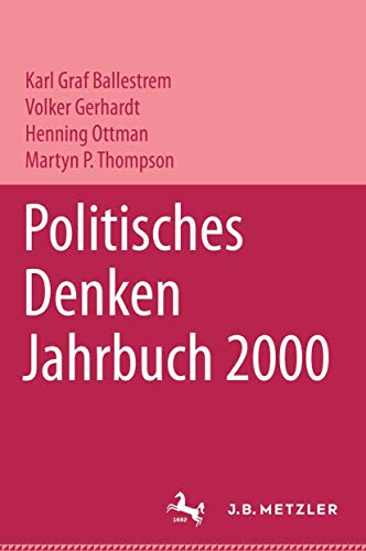 Stock image for Politisches Denken - Jahrbuch 2000 for sale by text + tne