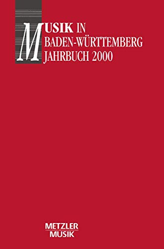 Stock image for Musik in Baden-Wrttemberg, Bd.7, Jahrbuch 2000 for sale by medimops