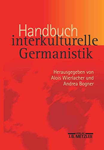 9783476019554: Handbuch Interkulturelle Germanistik