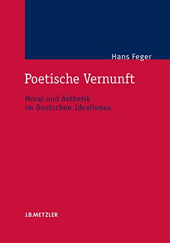 Beispielbild fr Poetische Vernunft zum Verkauf von Blackwell's