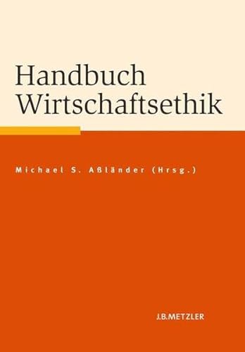 Imagen de archivo de Handbuch Wirtschaftsethik a la venta por medimops
