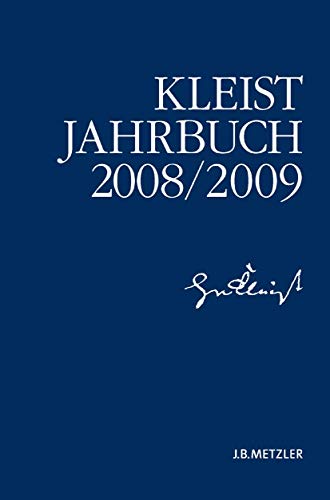 9783476022806: Kleist-Jahrbuch 2008/09 (German Edition)