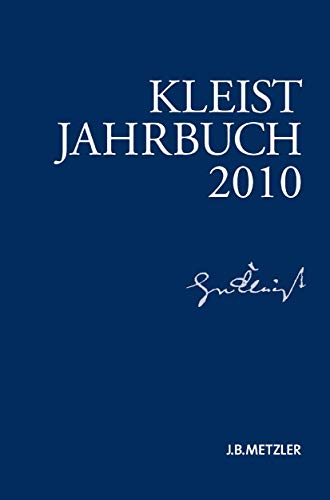 Stock image for Kleist-Jahrbuch 2010 for sale by Revaluation Books