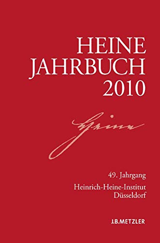 9783476023629: Heine-jahrbuch 2010: 49. Jahrgang