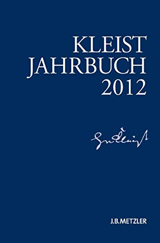9783476024596: Kleist-Jahrbuch 2012