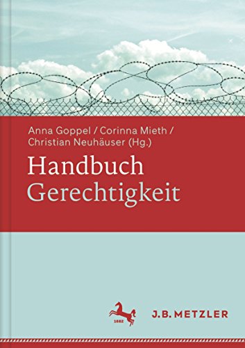 Stock image for Handbuch Gerechtigkeit. for sale by Antiquariat Logos