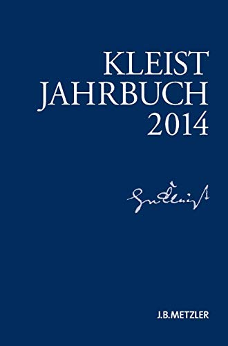 9783476025425: Kleist-Jahrbuch 2014