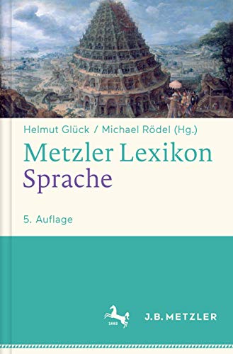 Beispielbild fr Metzler Lexikon Sprache zum Verkauf von Blackwell's