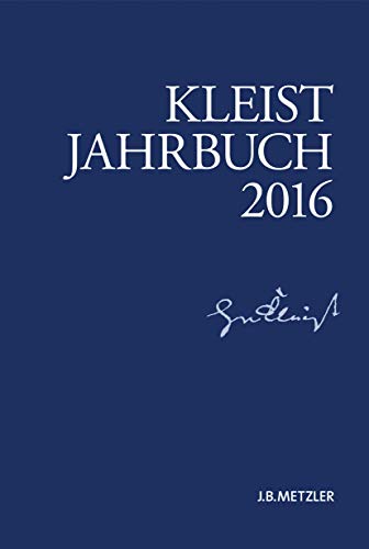 Stock image for Kleist-jahrbuch 2016: Kleist-jahrbuch for sale by Revaluation Books