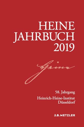 9783476049049: Heine-Jahrbuch 2019
