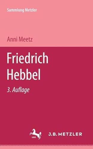 Beispielbild fr Friedrich Hebbel. ( Abt. D Literaturgeschichte.) zum Verkauf von medimops