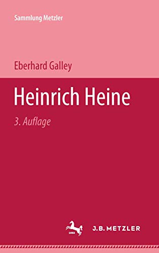 Stock image for Heinrich Heine for sale by Better World Books Ltd