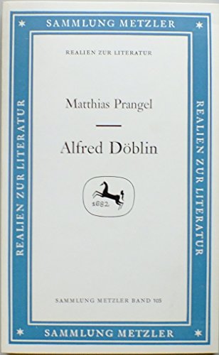 9783476101051: Alfred Döblin.