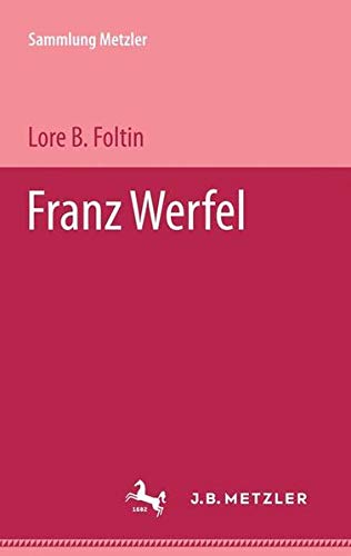9783476101150: Franz Werfel