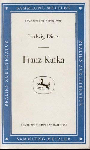 Beispielbild fr Franz Kafka (Sammlung Metzler ; Bd. 138 : Abt. D, Literaturgeschichte) (German Edition) zum Verkauf von Martin Greif Buch und Schallplatte