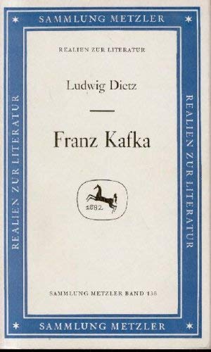 Stock image for Franz Kafka (Sammlung Metzler ; Bd. 138 : Abt. D, Literaturgeschichte) (German Edition) for sale by Martin Greif Buch und Schallplatte
