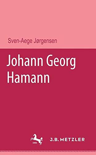 Beispielbild fr Johann Georg Hamann zum Verkauf von Anybook.com