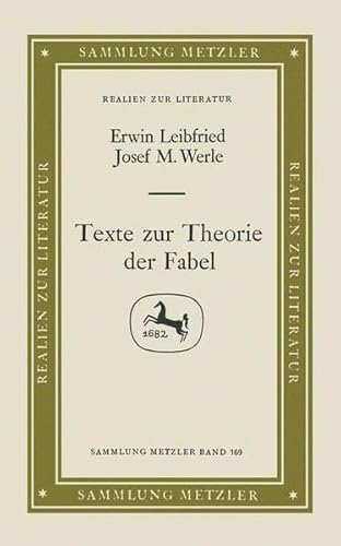 Beispielbild fr Texte zur Theorie der Fabel zum Verkauf von HJP VERSANDBUCHHANDLUNG