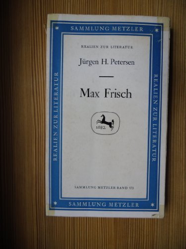 Beispielbild für Max Frisch zum Verkauf von Anybook.com