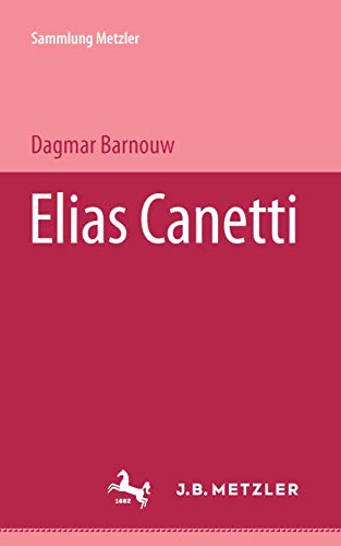 Beispielbild fr Elias Canetti zum Verkauf von Better World Books