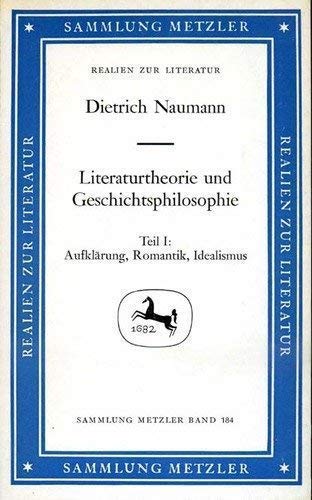 Stock image for Literaturtheorie Und Geschichtsphilosophie (Sammlung Metzler) for sale by Anybook.com