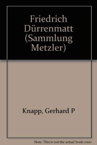 Stock image for Friedrich Drrenmatt (Sammlung Metzler) for sale by German Book Center N.A. Inc.