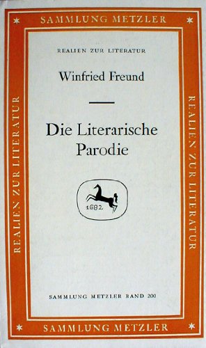 9783476102003: Die literarische Parodie